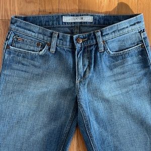 Joe’s flares, size 27, LOW RISE, y2k
